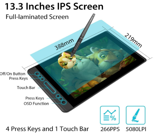 huion kamvas pro 13 review 