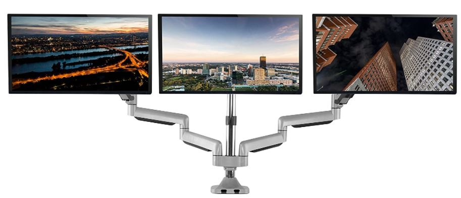 TechOrbits Triple Monitor Stand